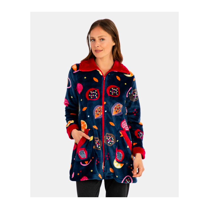 Massana Automne Imprime Robe De Chambre L746212 MARINO
